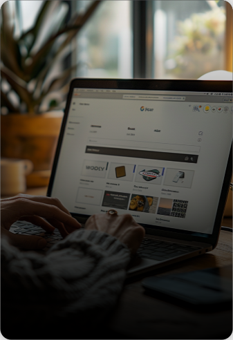 Section card background image